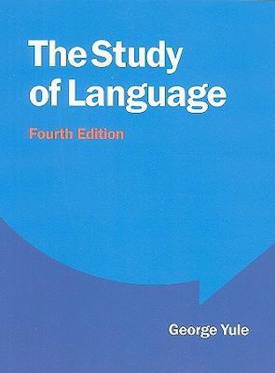 Study Of Language