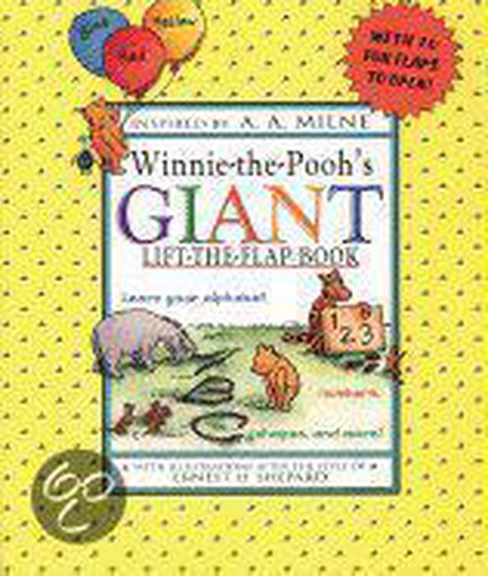 Winnie-The-Pooh's Giant Lift-The-Flap Book