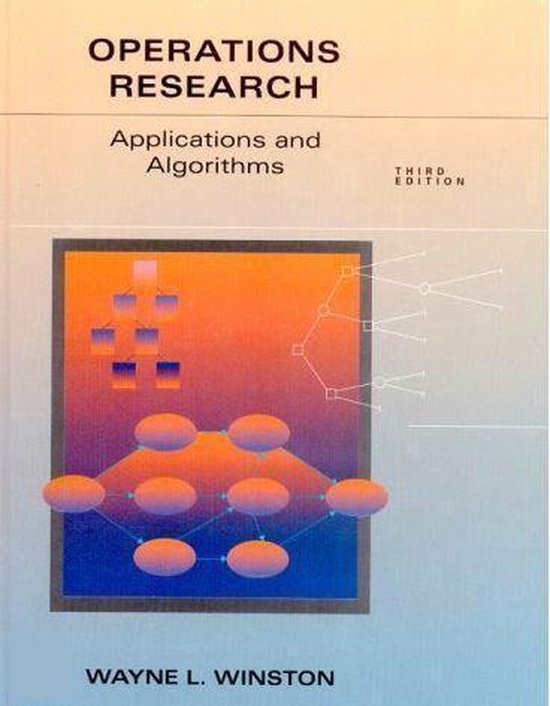 Operations Research - Applications and Algorithms - Third Edition (including Two 3-1/2 PC DOS disks)