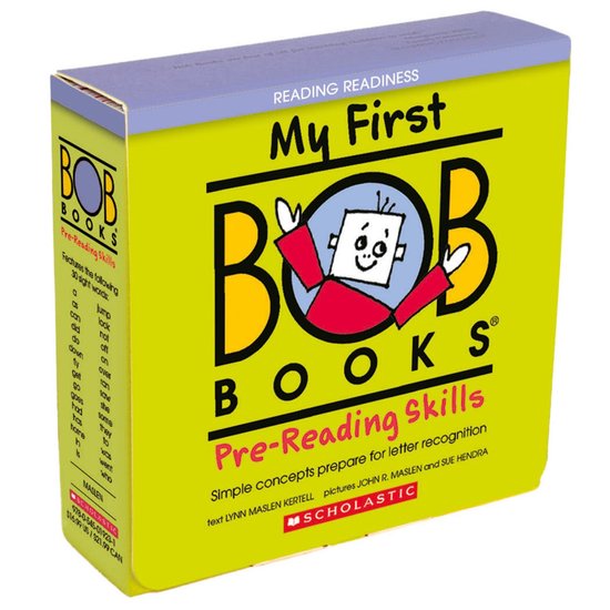 Reading Readiness- My First Bob Books: Pre-Reading Skills (12 Book Box Set)