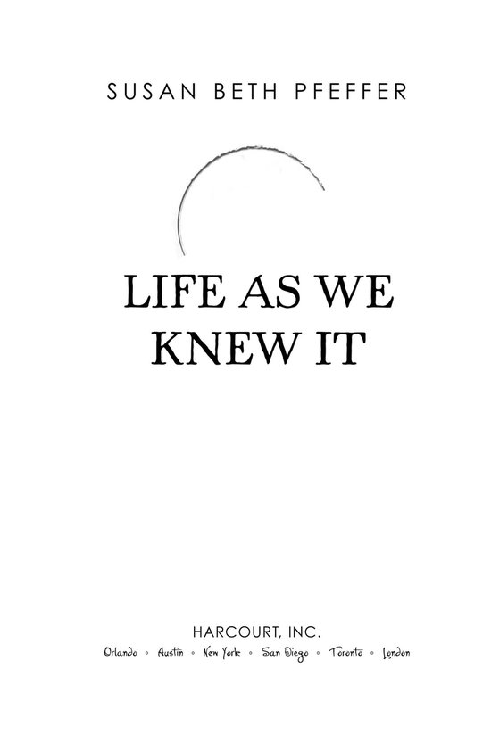 Life As We Knew It