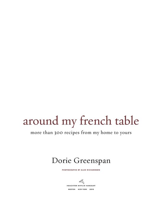 Around My French Table