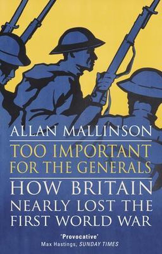 ISBN Too Important for the Generals, Anglais, Livre broché, 416 pages