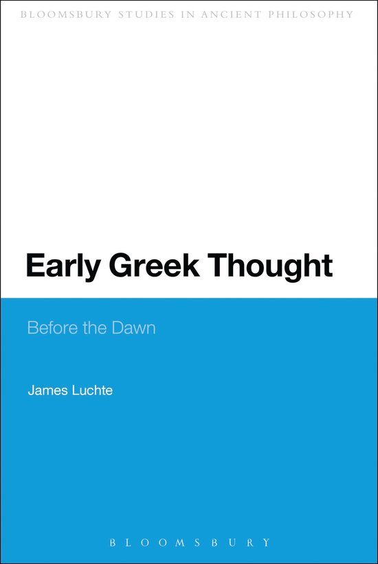 Early Greek Thought