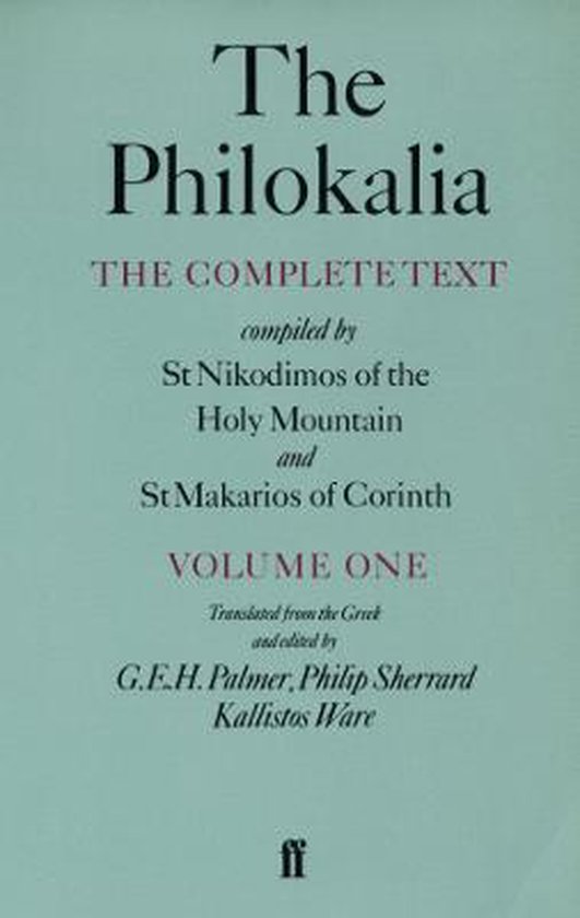 Philokalia Volume 1