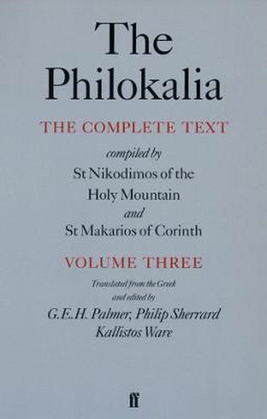 Philokalia Volume 3