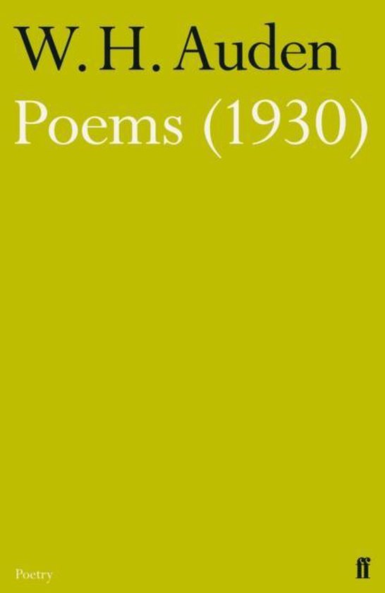 Poems (1930)