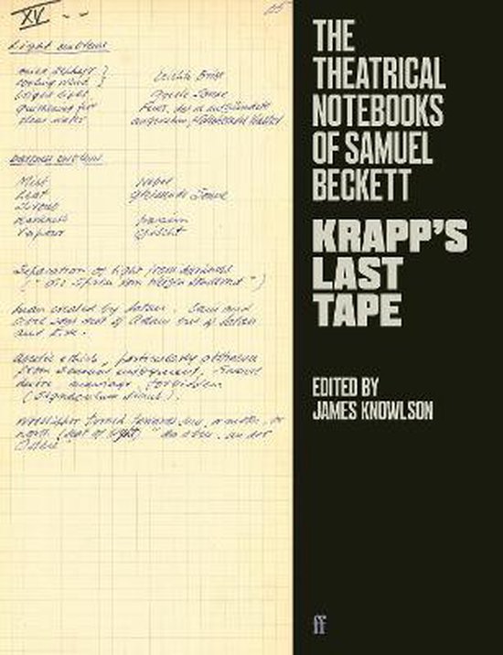 The Theatrical Notebooks of Samuel Beckett