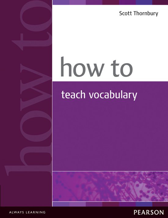 How to Teach Vocabulary