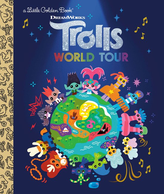 Dreamworks Trolls World Tour Little Golden Books