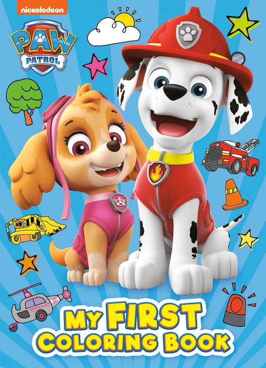 Paw Patrol My First Coloring Book Paw Patrol