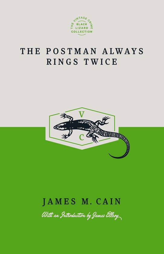 Vintage Crime/Black Lizard Anniversary Edition-The Postman Always Rings Twice (Special Edition)