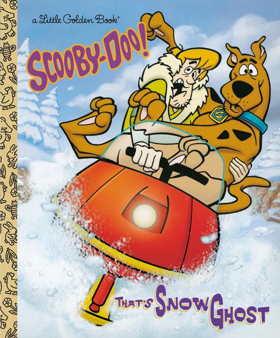 Little Golden Book- That's Snow Ghost (Scooby-Doo)