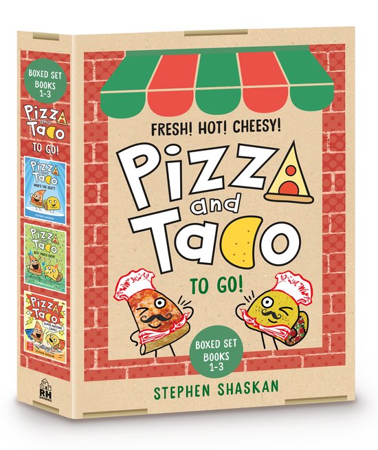 Pizza and Taco To Go! 3-Book Boxed Set: Pizza and Taco: Who's the Best?; Pizza and Taco