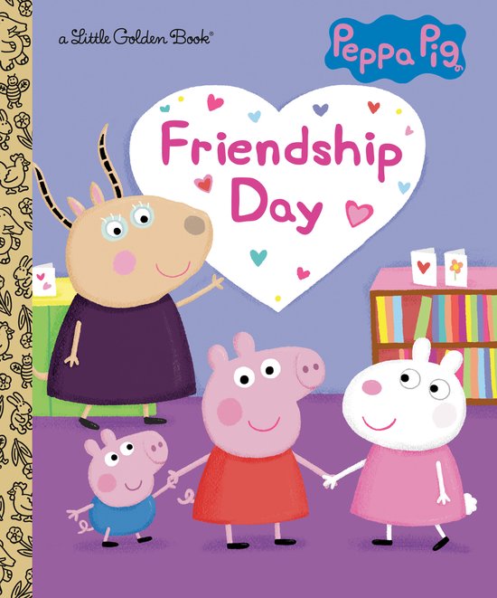 Little Golden Book- Friendship Day (Peppa Pig)