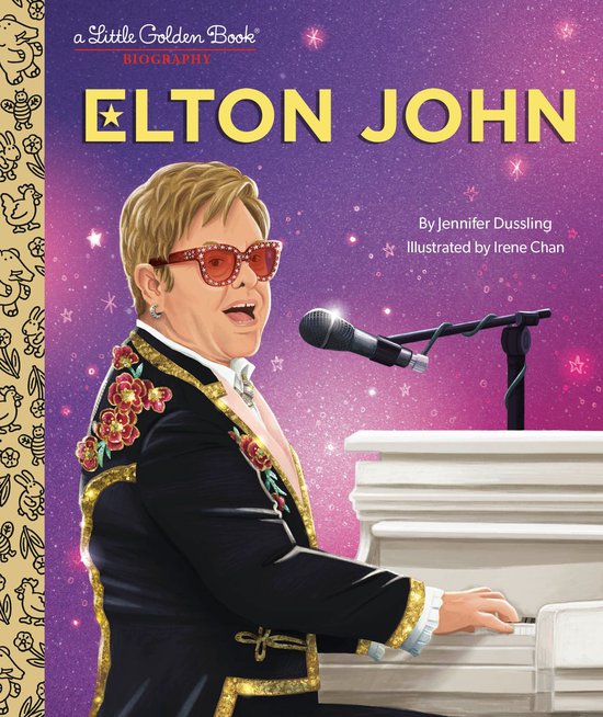 Little Golden Book Biographies - Elton John: A Little Golden Book Biography