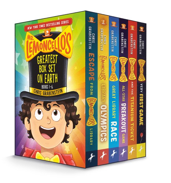 Mr. Lemoncello's Library- Mr. Lemoncello's Greatest Box Set on Earth: Books 1-6