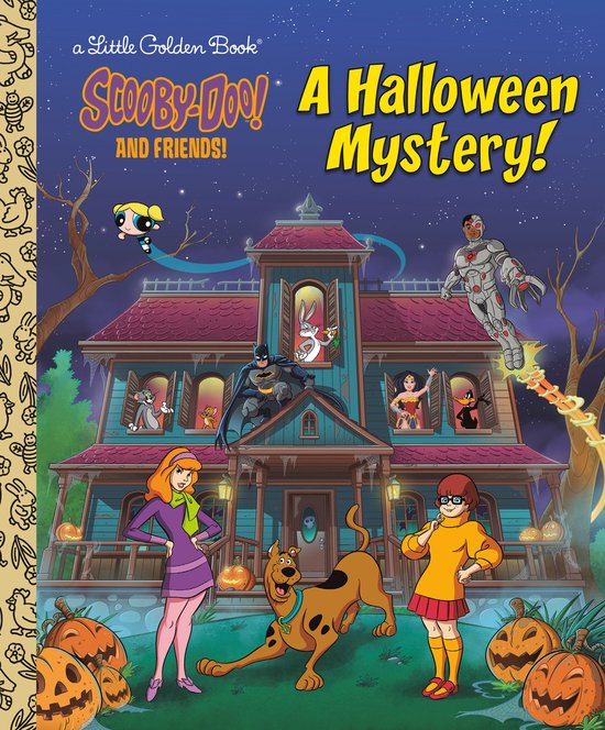 Little Golden Book-A Halloween Mystery! (Scooby-Doo and Friends)