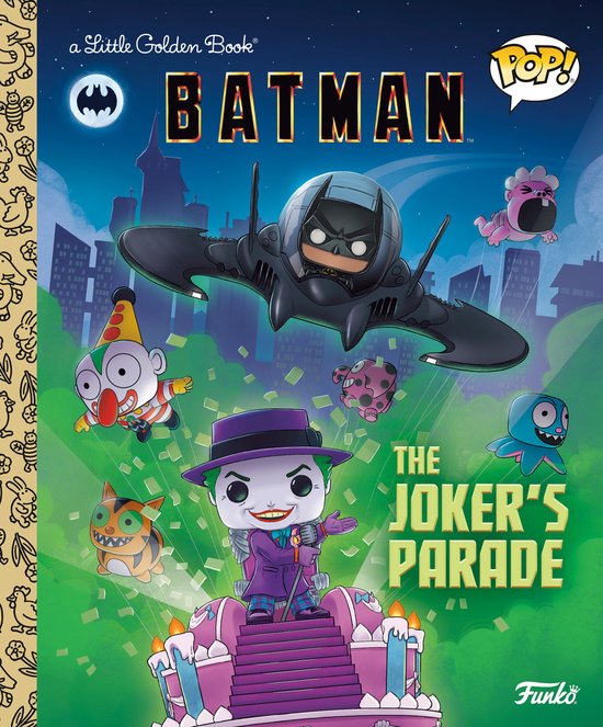 Little Golden Book- DC Batman: The Joker's Parade (Funko Pop!)