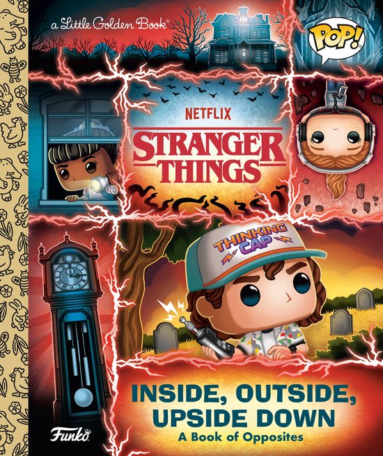 Little Golden Book- Stranger Things: Inside, Outside, Upside Down (Funko Pop!)