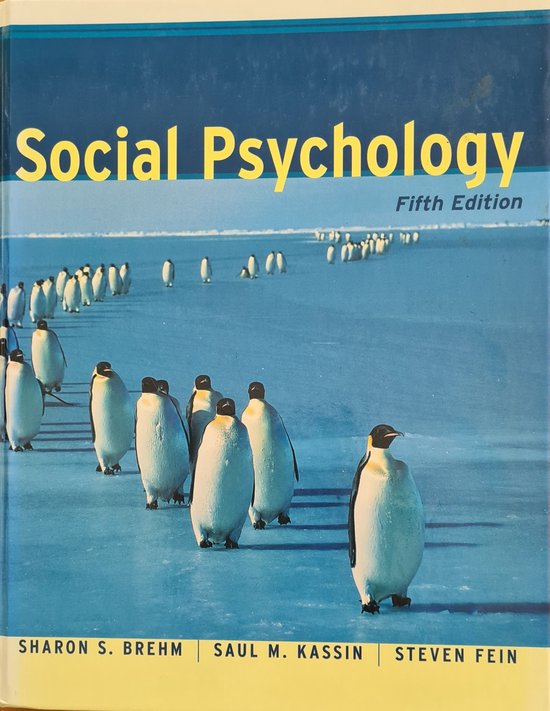 Social Psychology