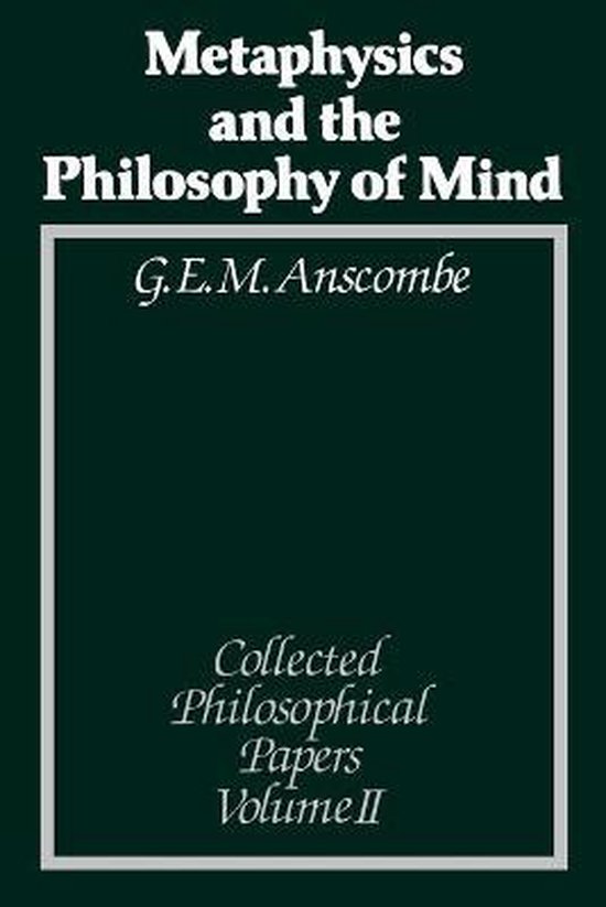 Metaphysics and the Philosophy of Mind