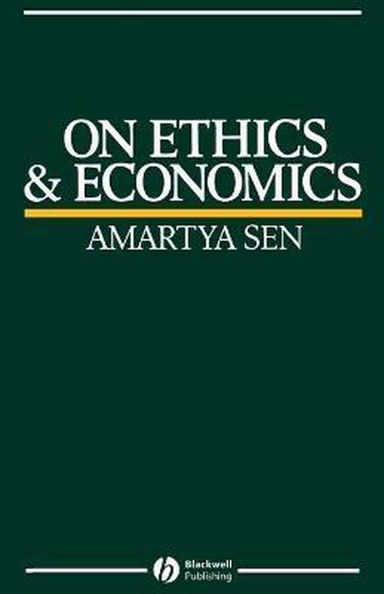 On Ethics And Economics