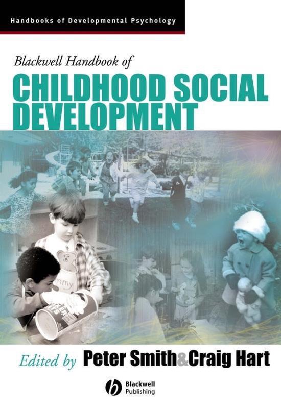 Blackwell Handbook of Childhood Social Development