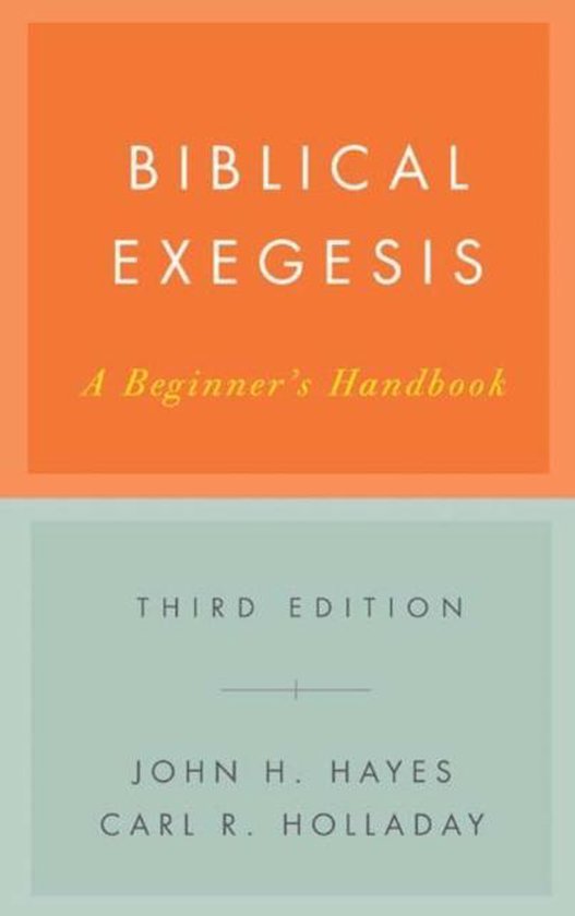 Biblical Exegesis