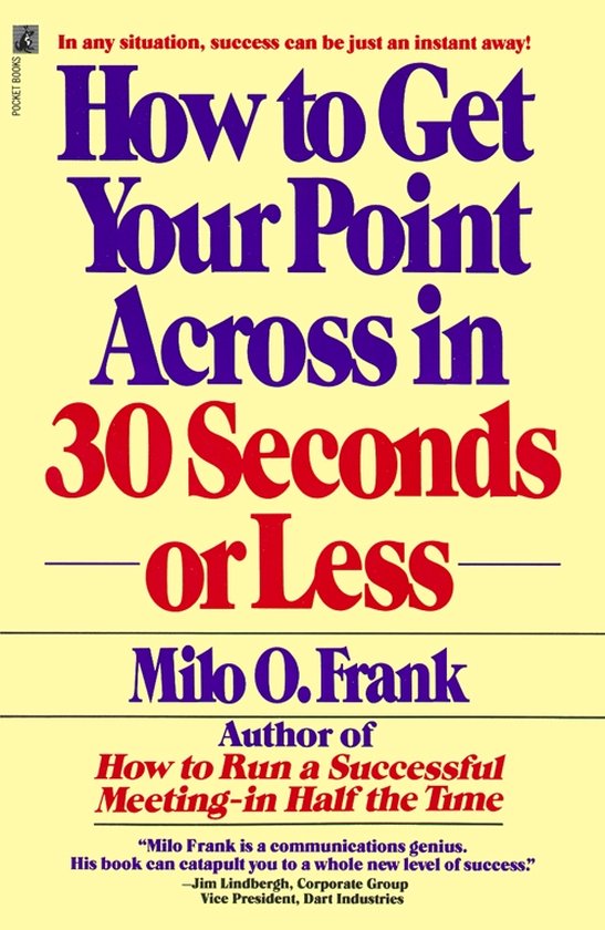 How To Get Your Point Across In 30secon