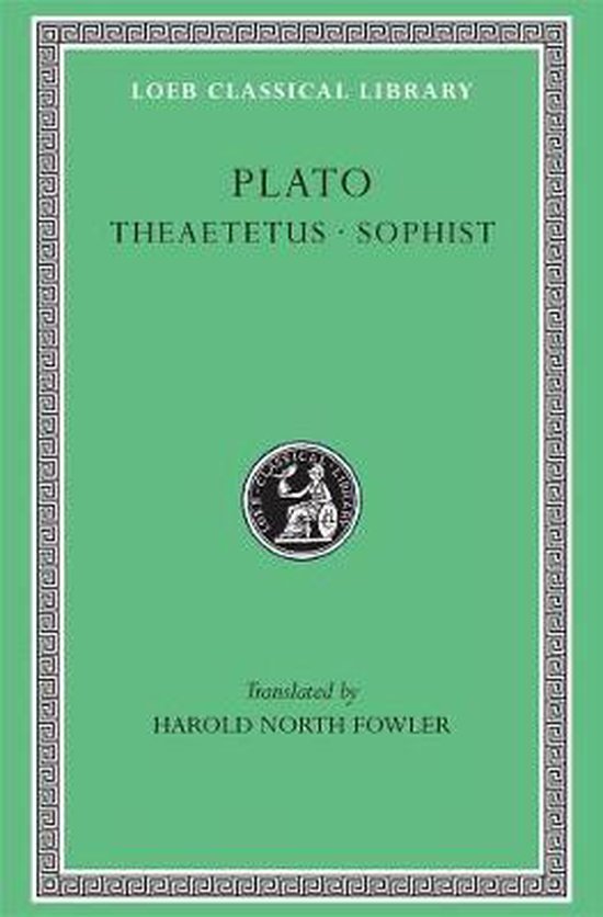 Theaetetus Sophist L123 V 7 (Trans. Fowler)(Greek)