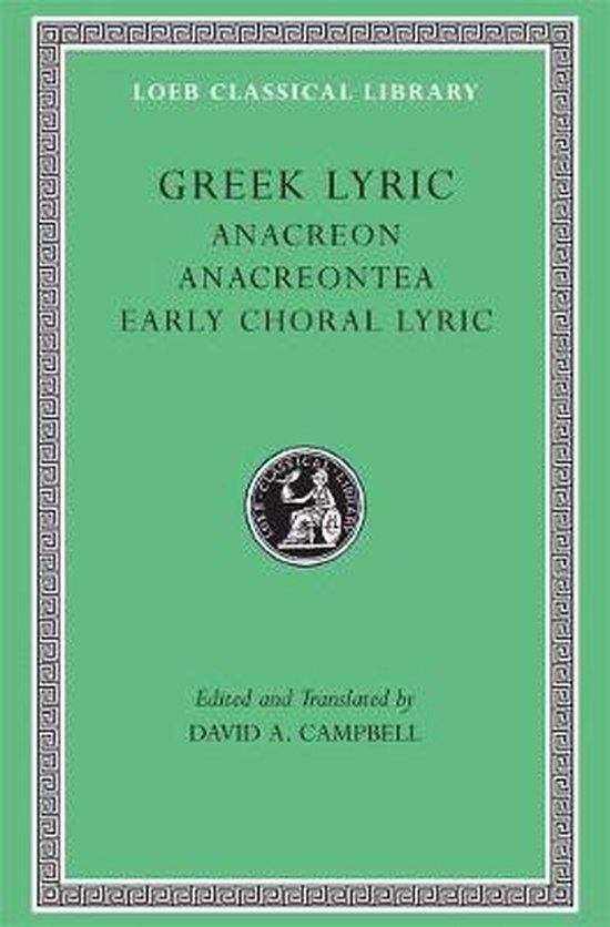 Greek Lyric