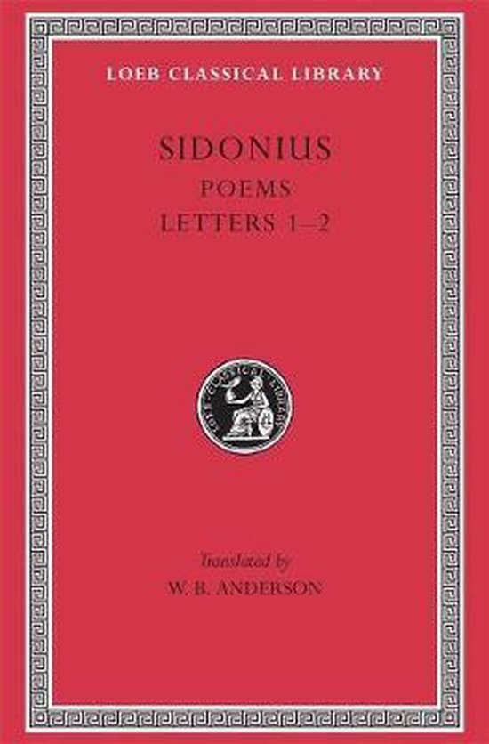 Poems Letters Books 1 & 2 L296 V 1 (Trans. Anderson)(Latin)