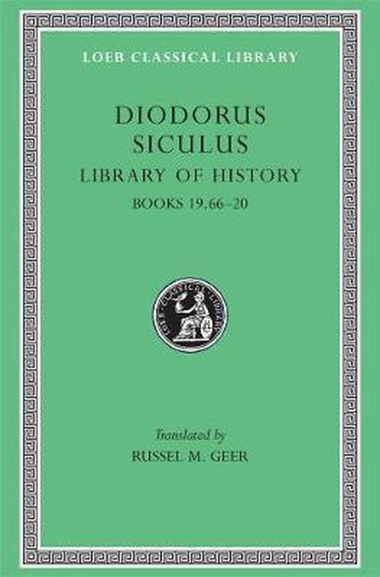 Library of History - Books XIX,66-XX L390 V10 (Trans. Geer)(Greek)