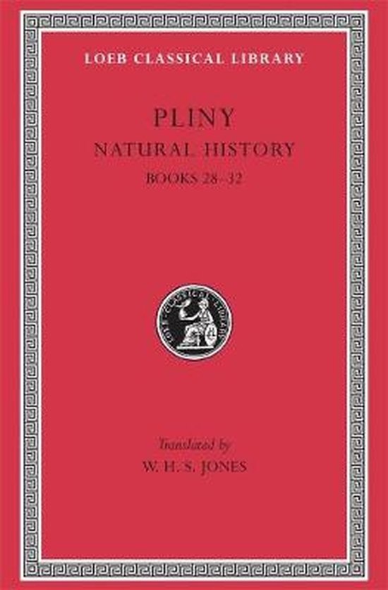 Natural History - Books 28-32 - Index of Fishes L418 V 8 (Trans. Jones)(Latin)