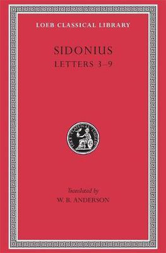 Letters Books 3 - 9 L420 V 2 (Trans. Sidonius) (Latin)