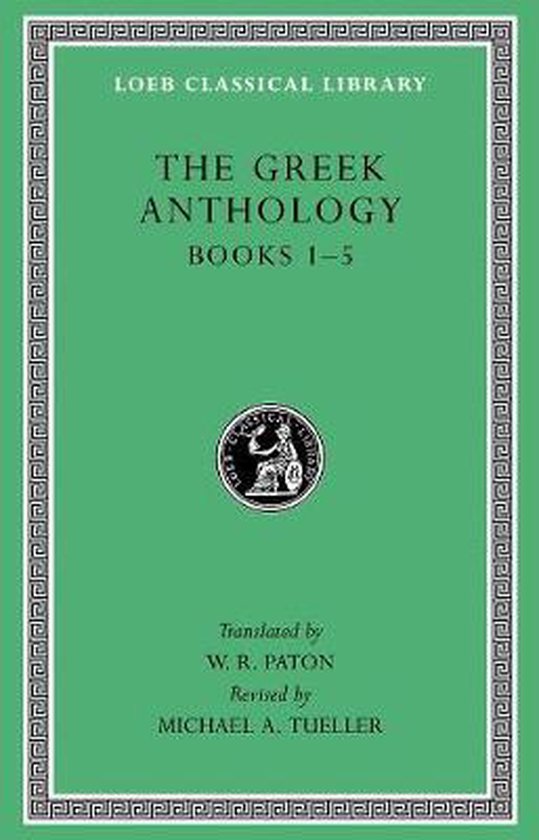 Greek Anthology Vol I Book 1