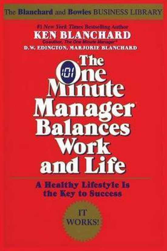 The One Minute Manager Balances Work and Life