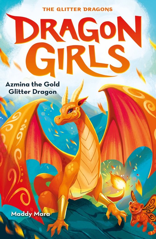 Dragon Girls- Azmina the Gold Glitter Dragon