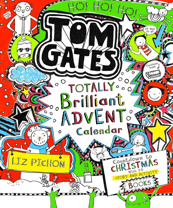 Tom Gates- Tom Gates Advent Calendar Book Collection