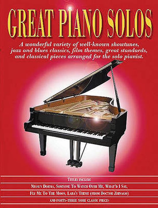 Great Piano Solos