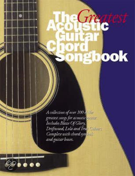 The Great Acoustic Guitar Chord Songbook