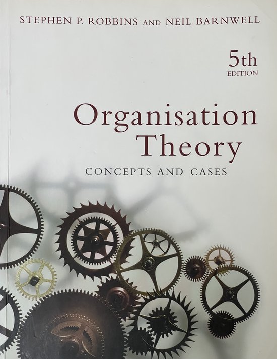 Organisation Theory