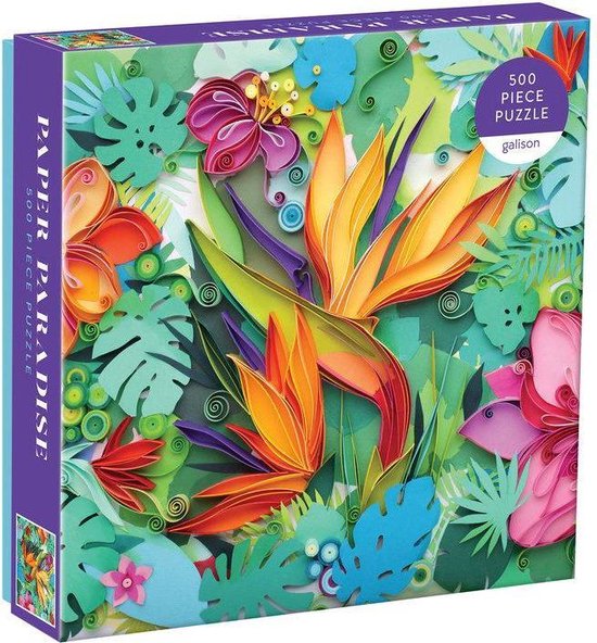 Paper Paradise 500 Piece Puzzle