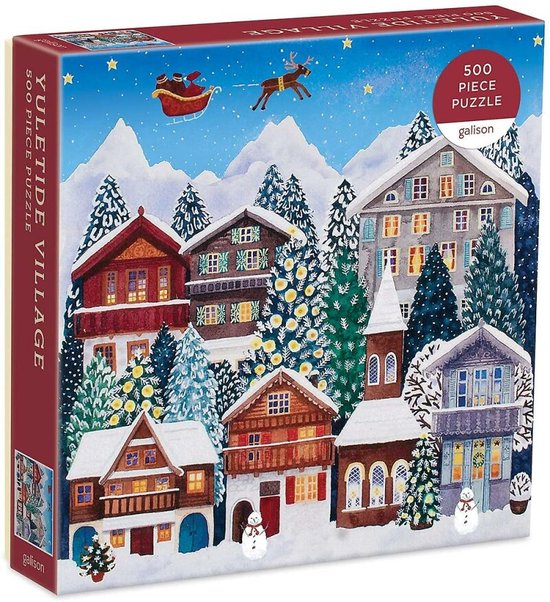 Yuletide Village 500 Piece Puzzle