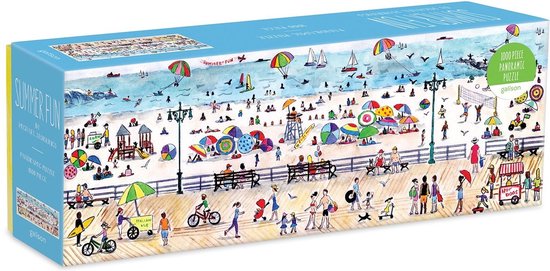 Michael Storrings Summer Fun Panoramic Puzzle (1000pcs)
