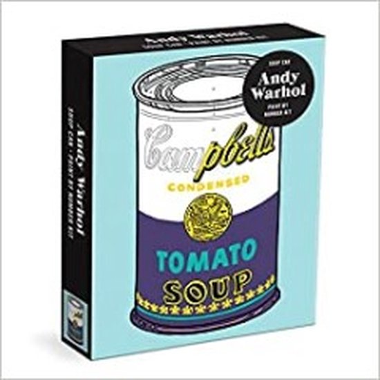 Andy Warhol Soup Can Paint by Number Kit