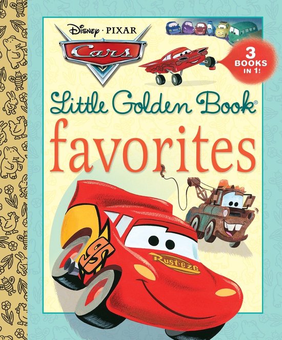 Cars Little Golden Book Favorites