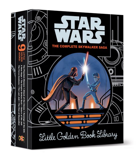 The Complete Skywalker Saga Little Golden Book Library Star Wars