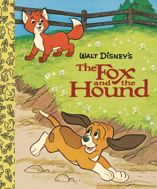 Little Golden Book-The Fox and the Hound Little Golden Board Book (Disney Classic)